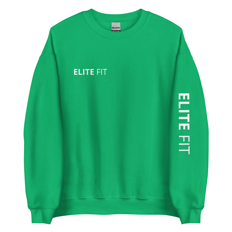 ELITE FIT Crew Neck Sweatshirt - Green