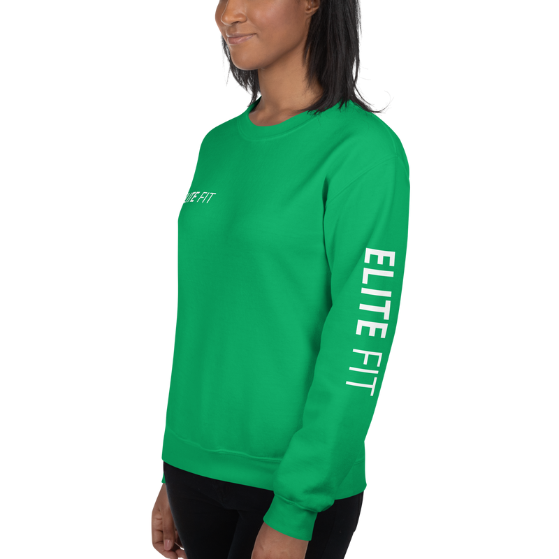 ELITE FIT Crew Neck Sweatshirt - Green