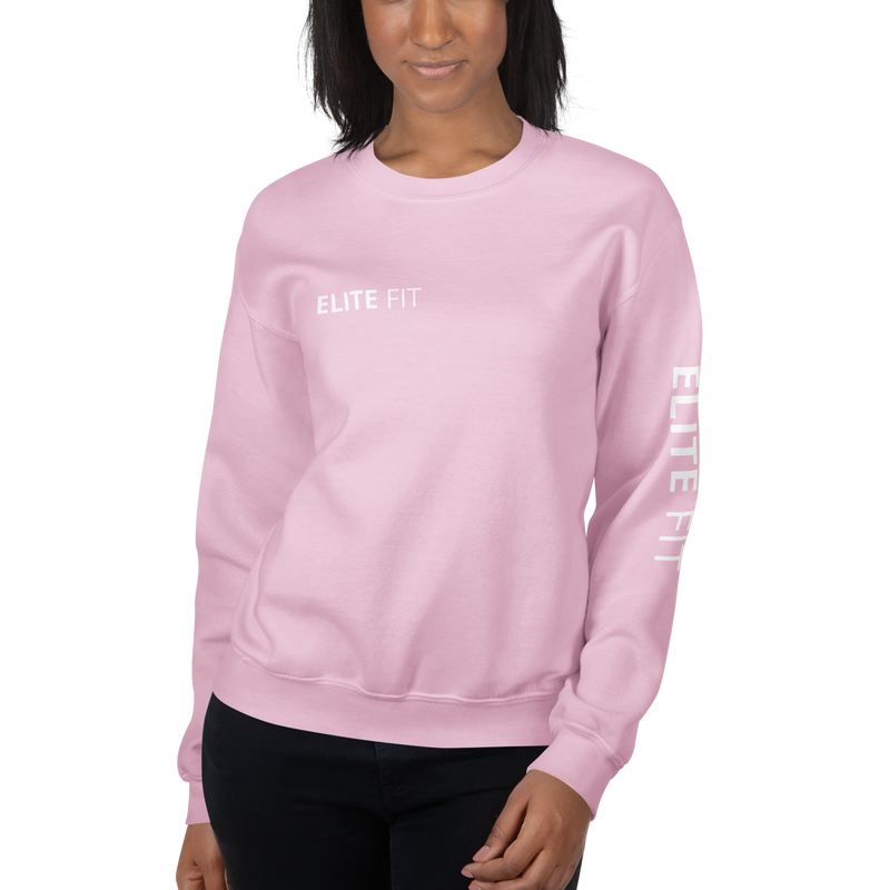 ELITE FIT Crew Neck Sweatshirt - Pink