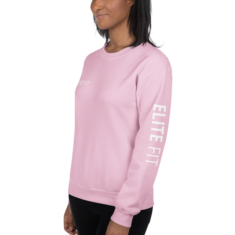 ELITE FIT Crew Neck Sweatshirt - Pink